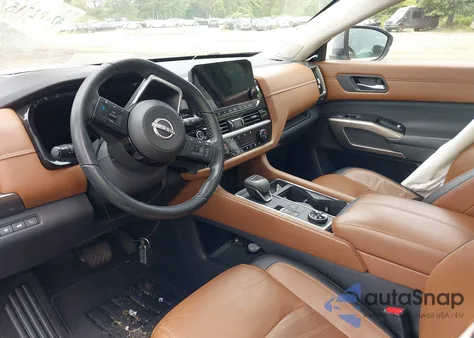 2022 Nissan Pathfinder Platinum 4Wd из США, поврежденный, VIN 5N1DR3DJ2NC255150